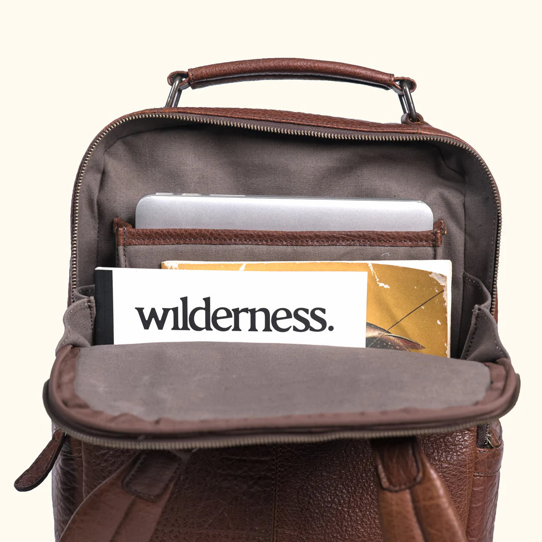 Limited Edition Roosevelt Buffalo Leather Backpack